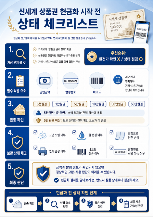 신세계 상품권 안내 이미지